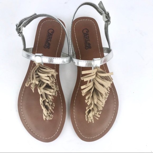 Carlos Santana Finley Open-Toe Slingback Sandal - Picture 6 of 8